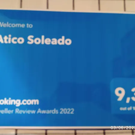 公寓 Atico Soleado *